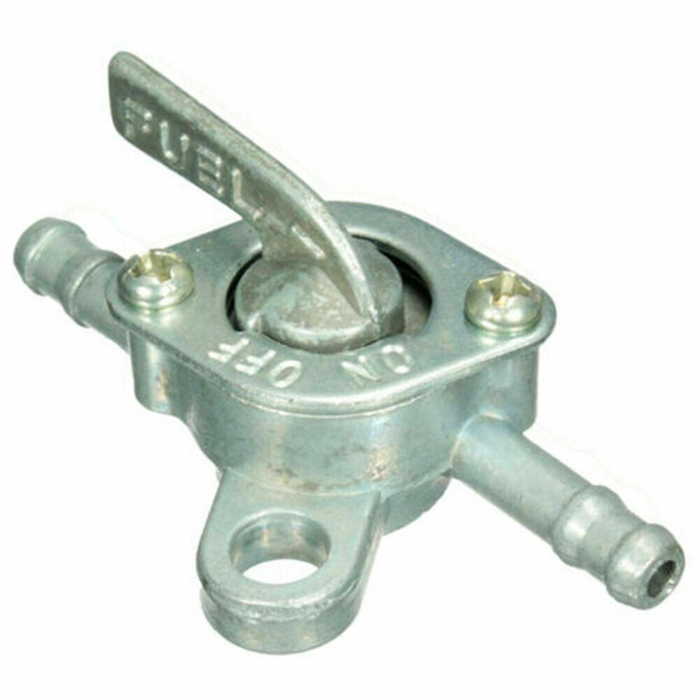 Motorcycle 6mm Inline Fuel Tank Tap Filter Petcock Switch Atomic Honda Yamaha