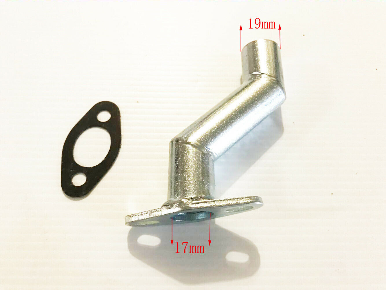 4cm Short Offset Intake Manifold For 49cc 66cc 80cc Motorized Bicycle Push Bike