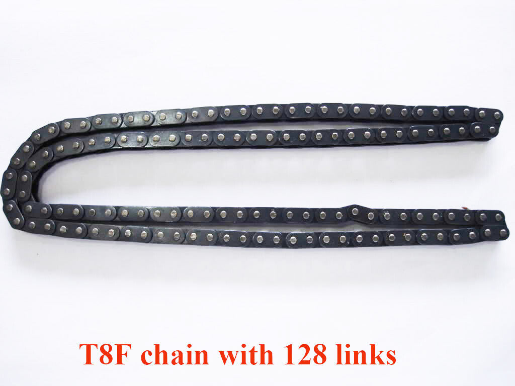 6T Gear Box 54 Tooth Sprocket 128 Links T8F CHAIN 43cc 47cc 49cc Motowork Atomic