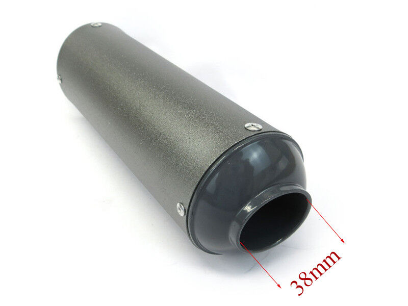 38mm Big Bore Exhaust Muffler Pipe for 50 70 90 110 125cc CRF SSR Pit Dirt Bike