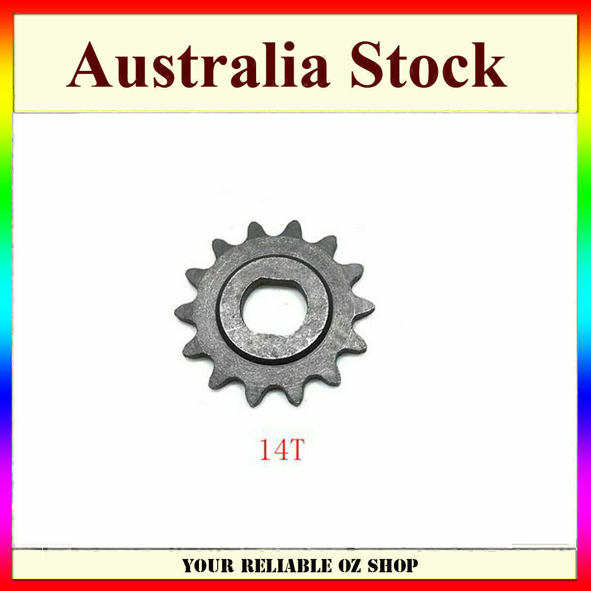 10mm 14T 25H Chain Sprocket for Escooter High Speed Brush DC Motor MY1020