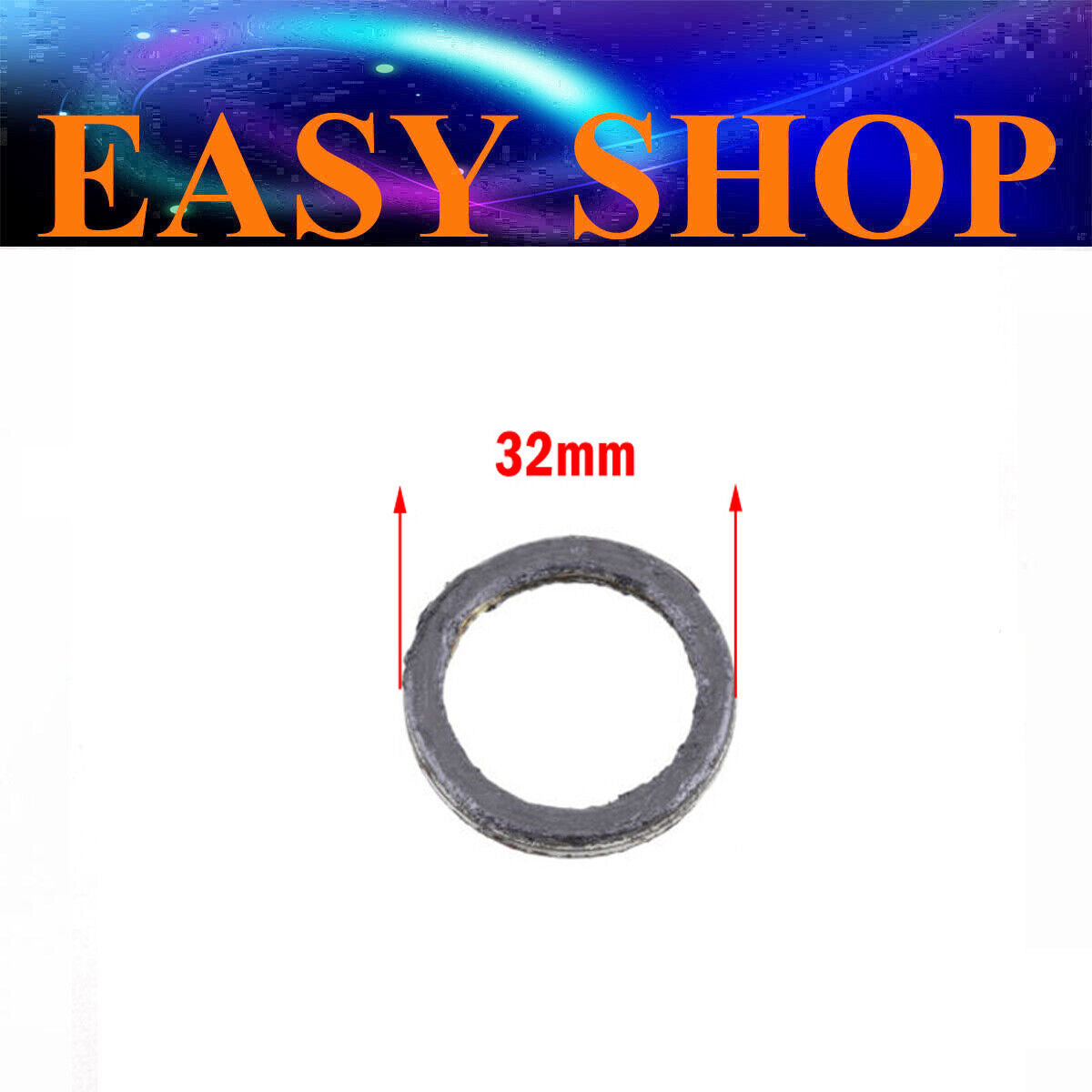 32mm Exhaust Muffler Gasket Seal Ring 140cc 160cc 200cc 300cc DIRT PIT PRO BIKE