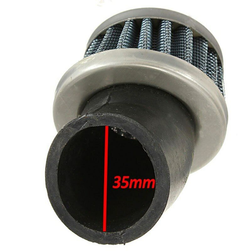 35MM BENT TUBE AIR FILTER POD 50cc 70cc 90cc 110cc 125cc Kazuma Baja SUNL Roketa