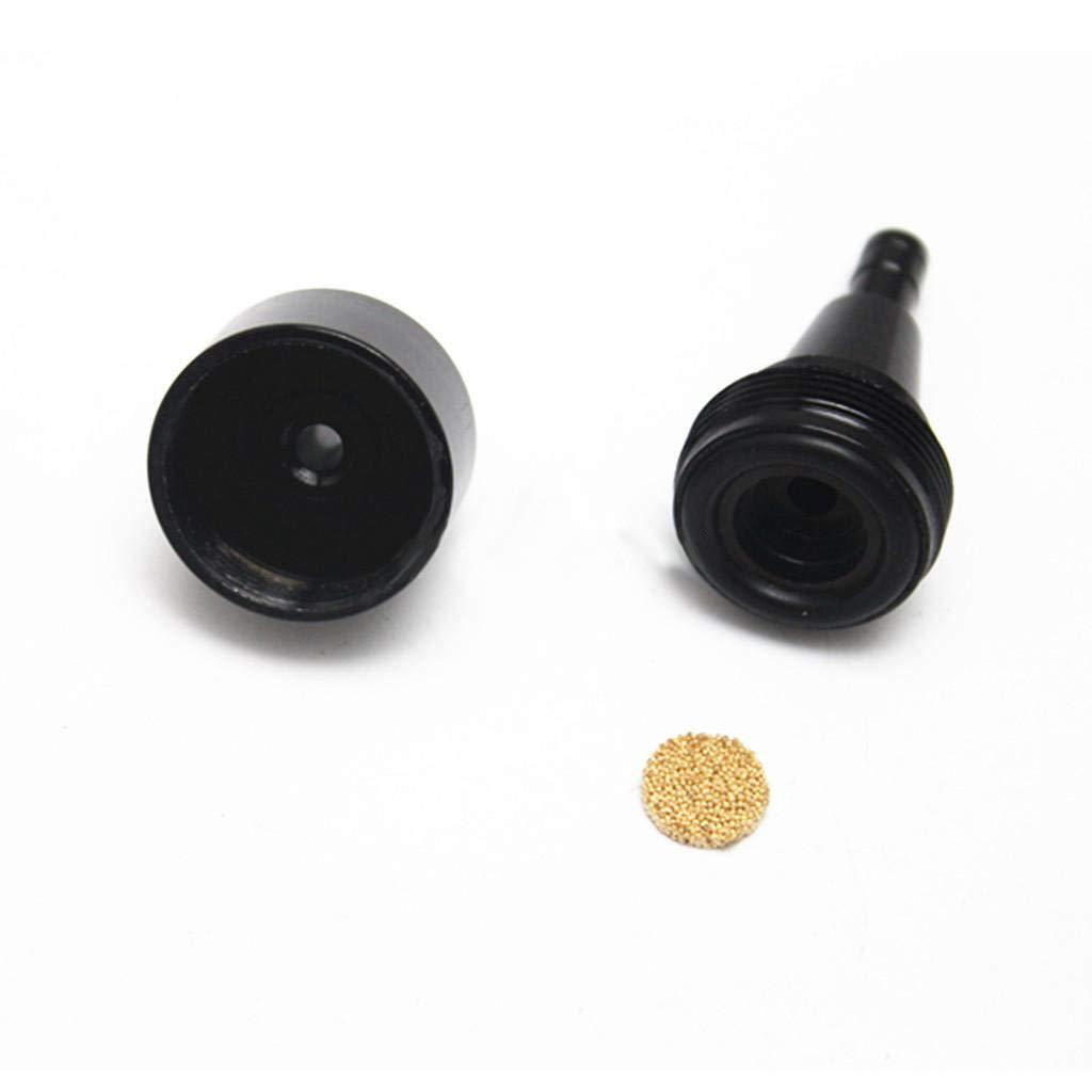 Black 1/4'' 6mm Inline Gas Fuel Filter Motorcycle For Kawasaki KX250F Ninja 250R