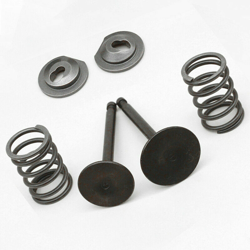 Intake Exhaust Valve Spring Collet Kit For Honda GX160 GX200 5.5HP 6.5HP Engine