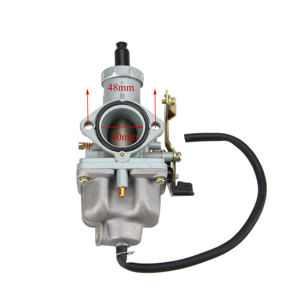 30mm Cable Choke Carby Air Filter 125cc 150cc 200cc 250cc 300cc Atomic DHZ Orion