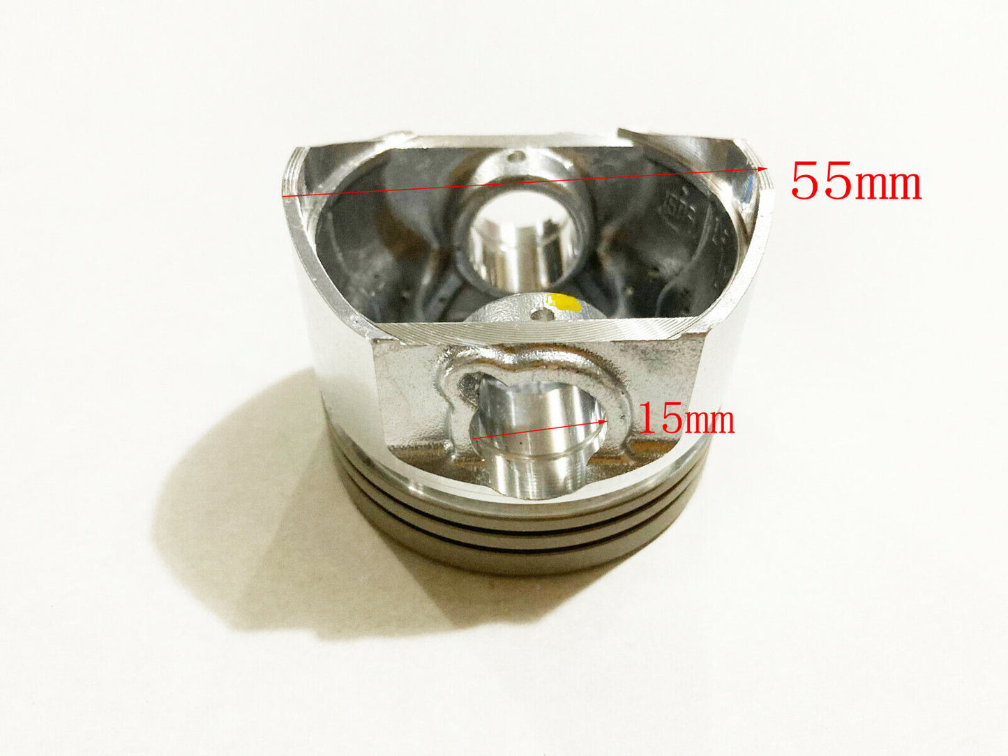 55mm 15mm Pin Piston Rings Head Base Gasket 140cc Oil Cooled SSR SDG Lifan Ducar