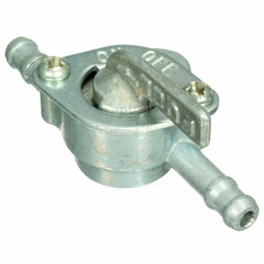 Motorcycle 6mm Inline Fuel Tank Tap Filter Petcock Switch Atomic Honda Yamaha
