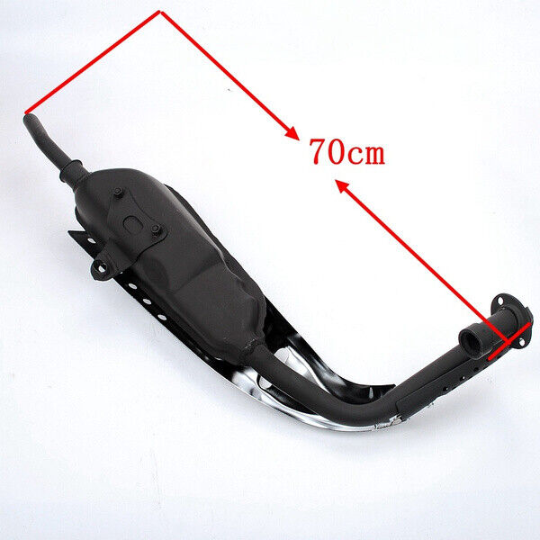 HONDA MONKEY MONKEYBIKE GORILLA Z50 Z50J CHROME Exhaust Muffler NEW