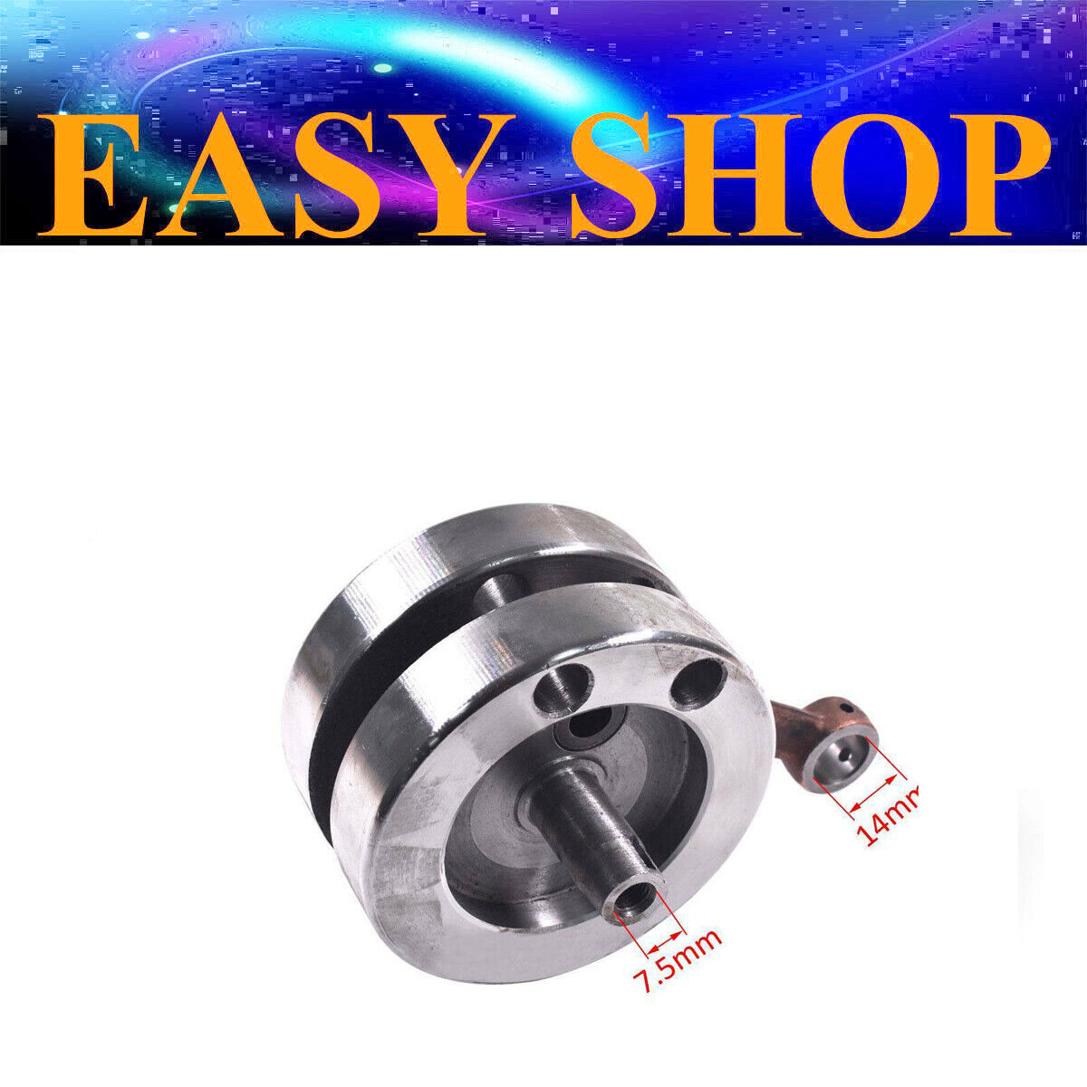 Crankshaft Crank Shaft 49cc 66cc 70cc 80cc Engine Motorized Push Bike Bicycle