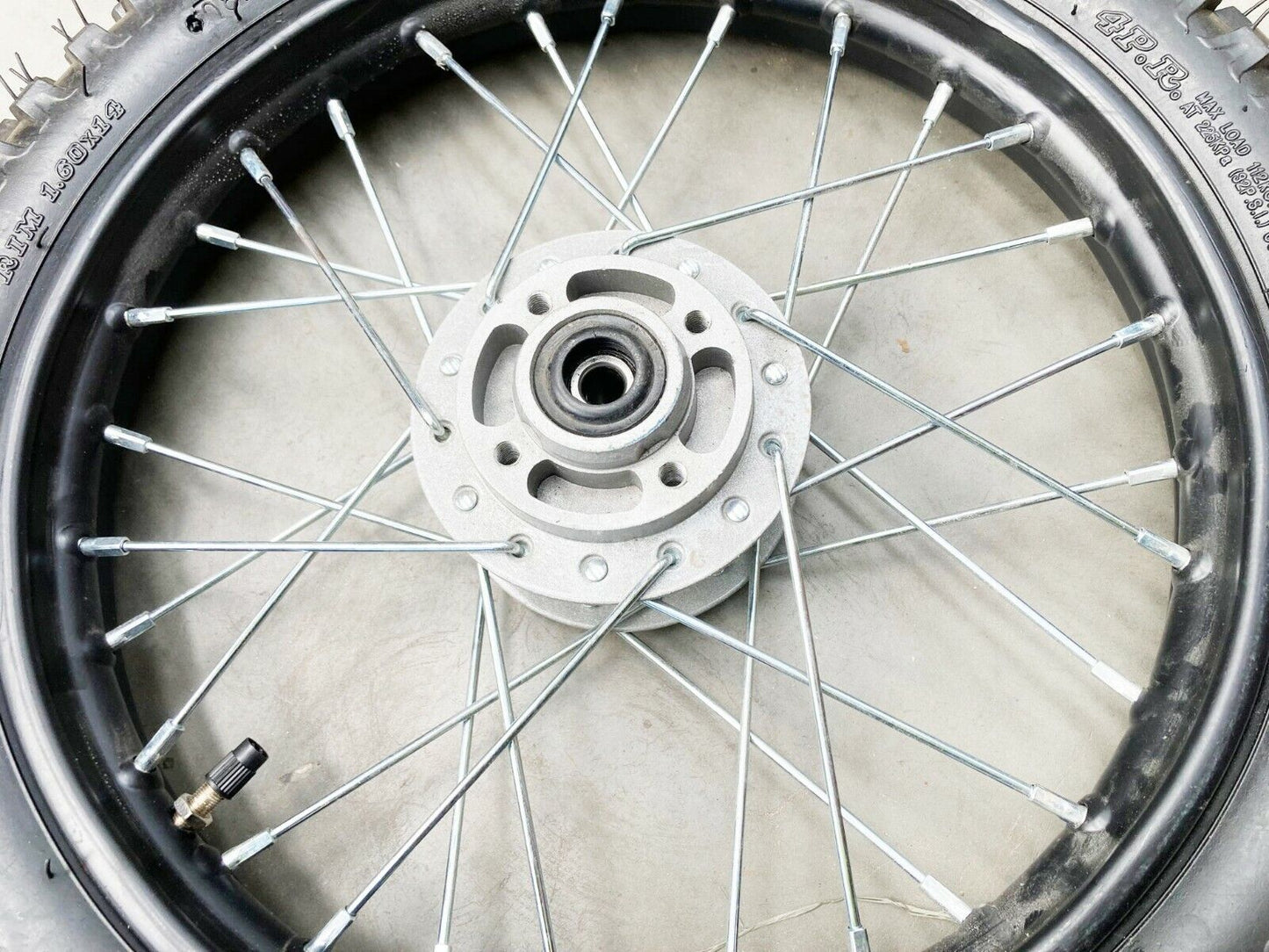60/100-14 2.50-14 inch Front Tyre Wheel Rim For 110cc 125cc Thumpstar Dirt Bike
