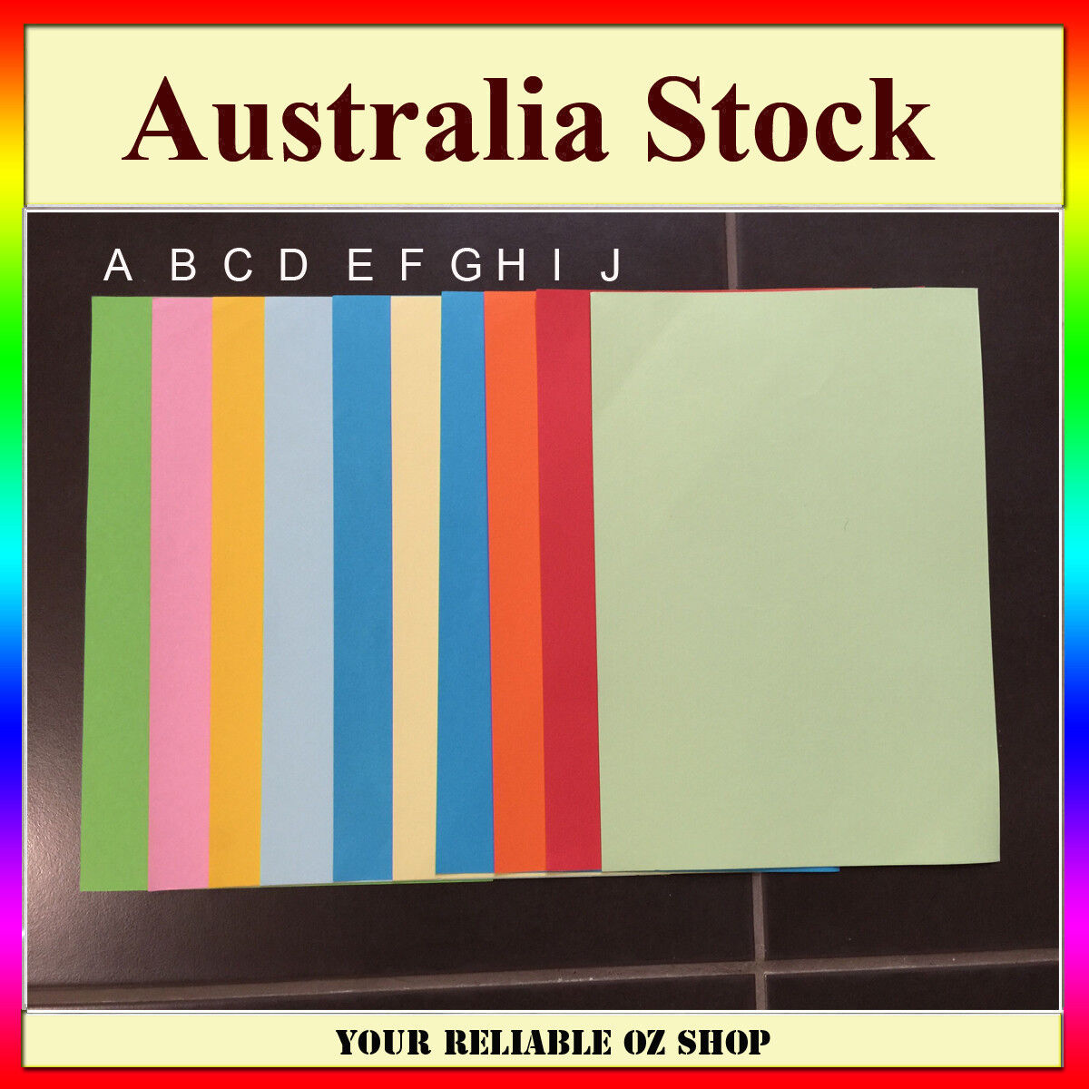 10 Sheets A4 Color Card Cardboard Paper DIY Craft Handicraft Art Scrapbooking