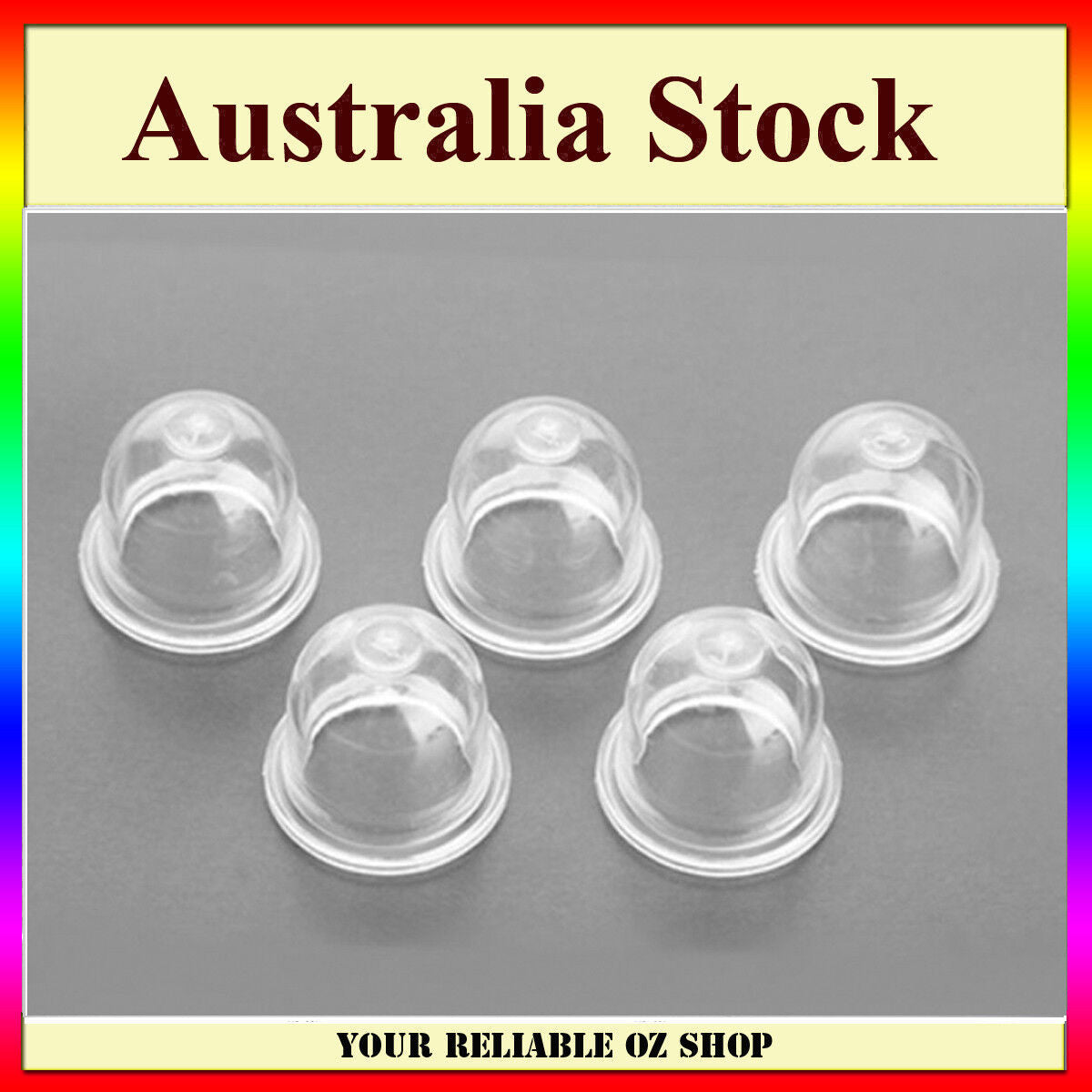 5 x PRIMER BULB STIHL BG45 BG46 BG55 BG65 BG85 BG75 BR45 FS45 + WITH ZAMA CARBY