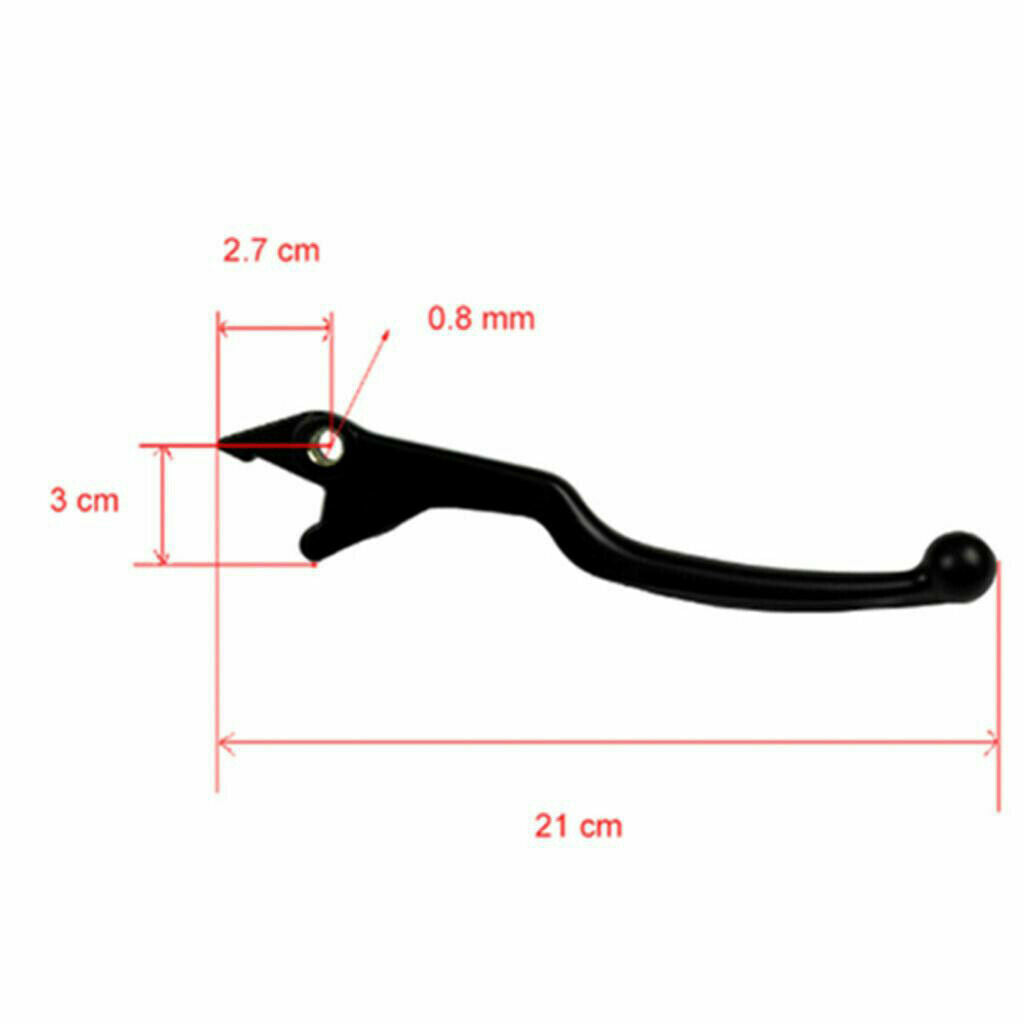 Front Brake Lever & Clutch Lever Handle for Suzuki GN125 GS125 Motorcycle Bike