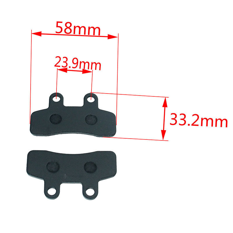 Front Rear Brake Disc Pads For 50cc 70cc 90cc 110cc Dirt PIT PRO Thumpstar BIKE