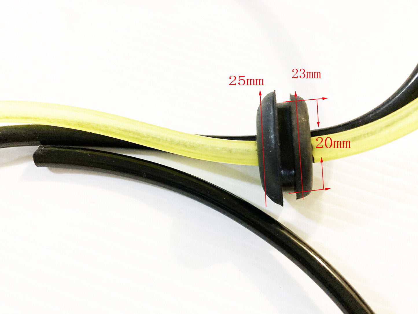 20mm Fuel Hose Tank Filter Grommet For HONDA GX25 GX31 GX35 Trimmer Brushcutter