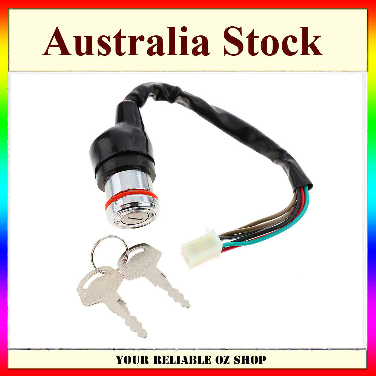6 Wire Pin Key Ignition Switch Set for Suzuki GN125 Scooter ATV