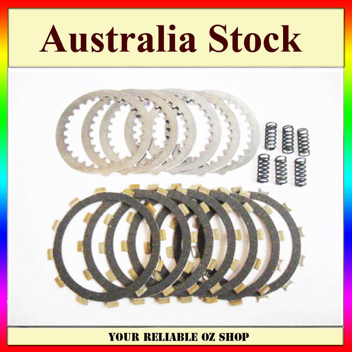 Heavy Duty Springs Plates Clutch For Yamaha XS400 IT250 YZ250 IT425 IT465 YZ465