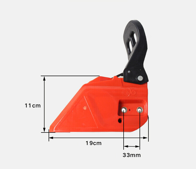 Fuel Tank Body + Brake Handle Clutch Cover for Baumr-Ag SX62 62cc Chainsaw