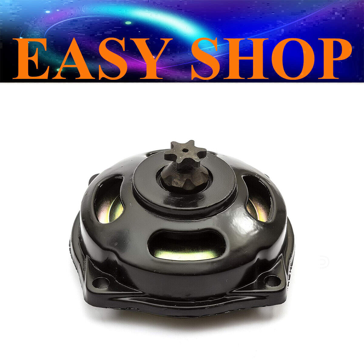 T8F 6 TOOTH CHAIN GEAR BOX CLUTCH DRUM BELL HOUSING 47CC 49CC DIRT PIT PRO BIKE