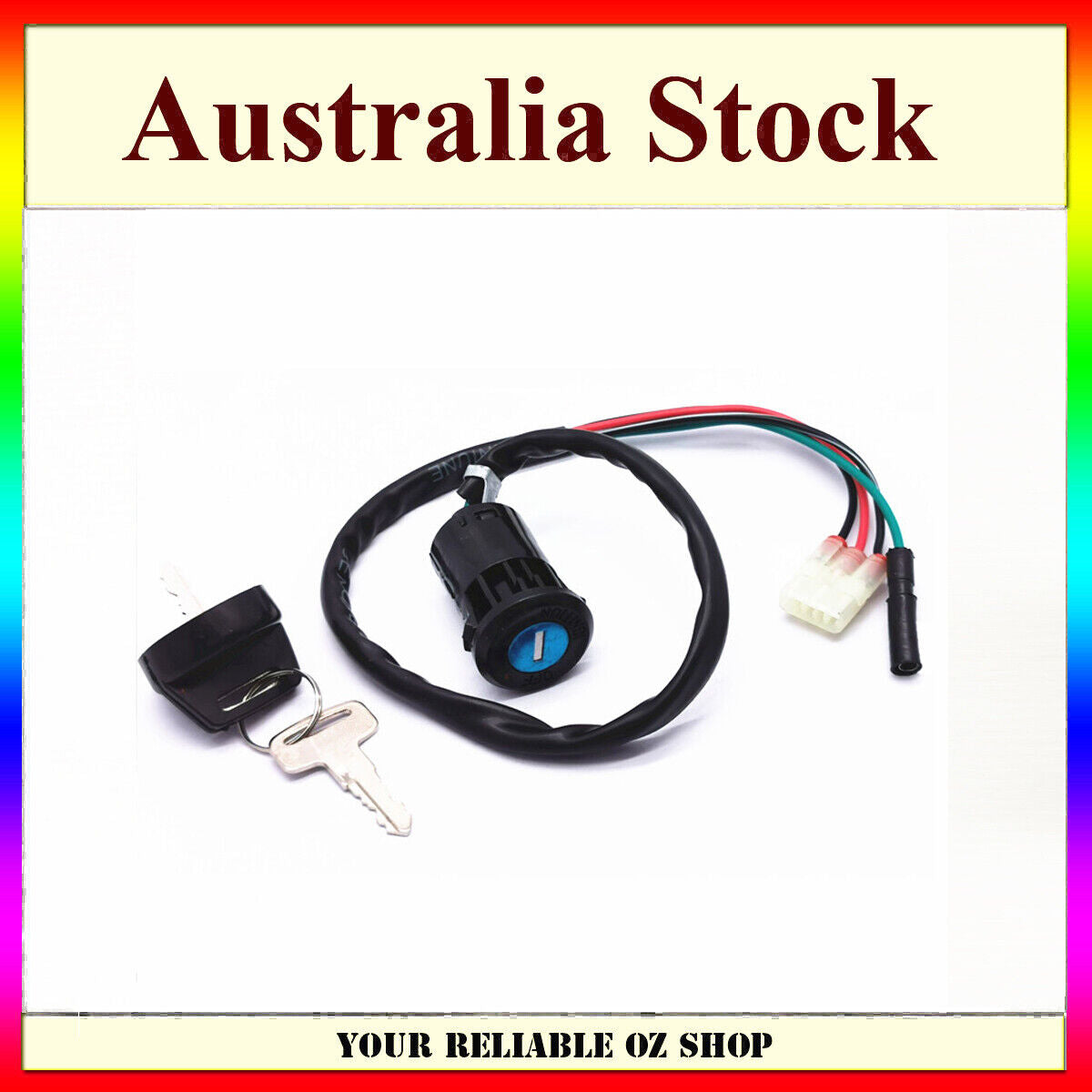 IGNITION SWITCH KEY FOR HONDA TRX400EX TRX 400EX 1999-2004 MOTORCYCLE BIKE