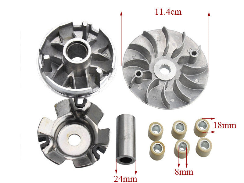 TRANSMISSION CLUTCH KIT BELT 743 20 30 For GY6 125cc 150cc SCOOTER ATV UTV BIKE