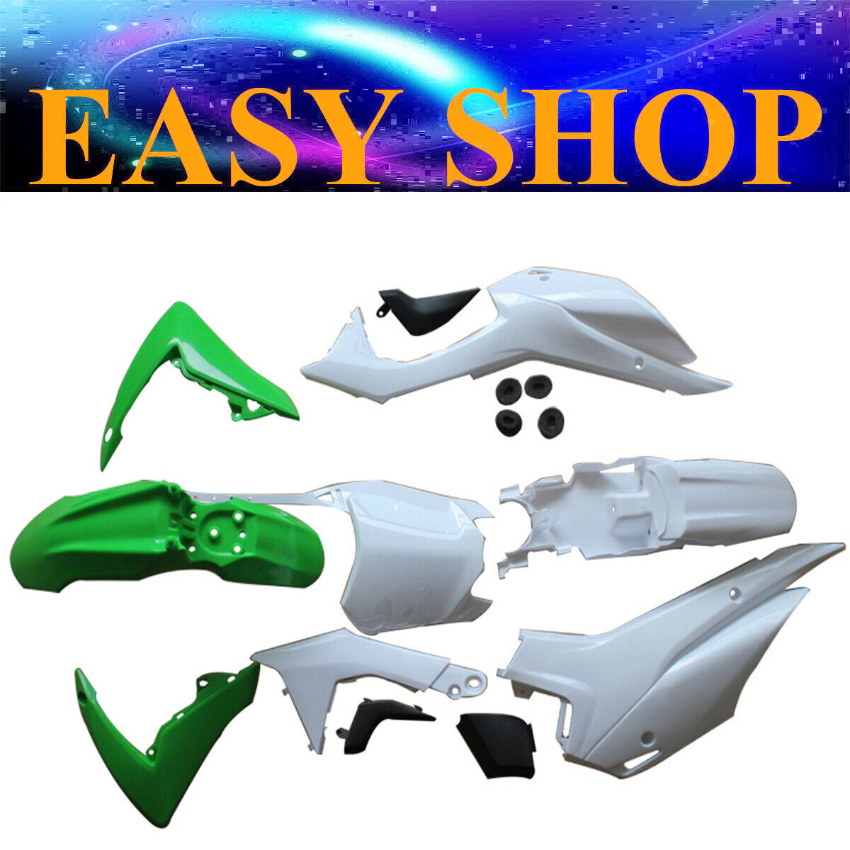 Plastic Fairing Fender Cover Guard For Honda CRF110 Atomic Thumpstar Bike