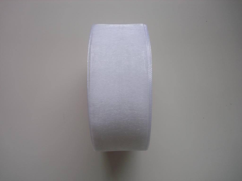 25 Yard 35mm Organza Sheer Ribbon Bow Wedding Craft Sew Gift Box Scrapbook DIY