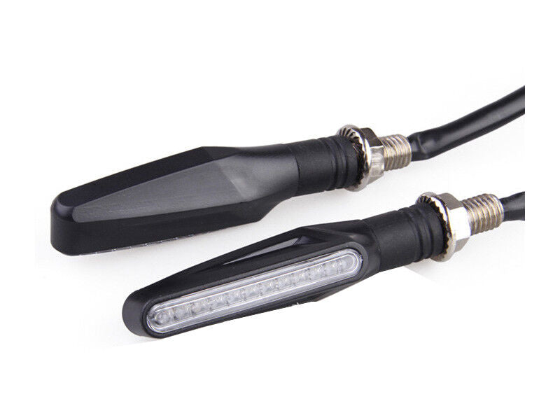 2x LED Turn Signal Indicator Blinker For Honda Suzuki Yamaha Kawasaki KTM Harley