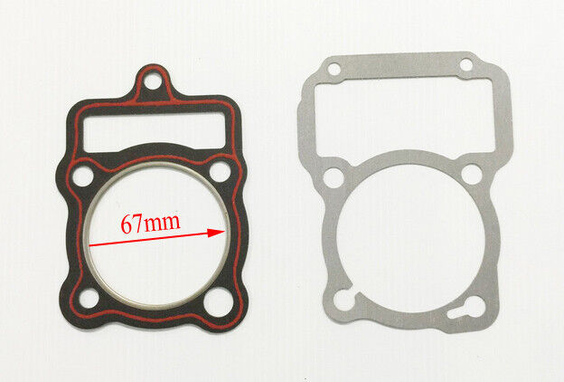 67mm Head Base Bore Gasket 200cc CG250cc Air Cooled PIT PRO QUAD DIRT ATV BIKE