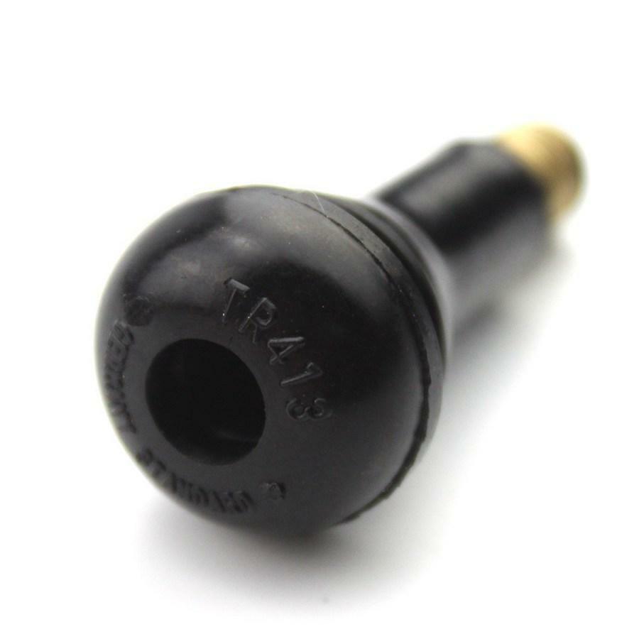 4Pcs TR413 Brass Car Valves Stem Rims Snap-In Tire Auto Tyre Tubeless Short