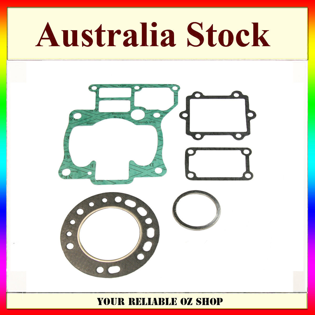 Rebuild Top End Head Cylinder Gasket Kit For SUZUKI LT250R QUADRACER 1987-1992