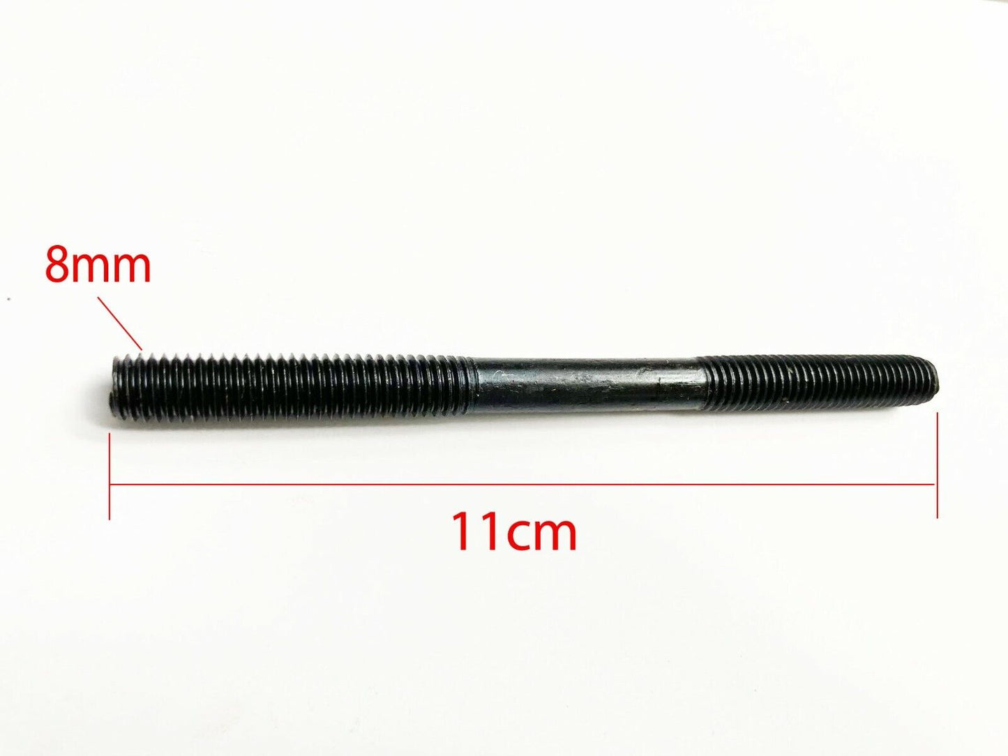 4X 8mm Stud Head Cylinder Bolts 66cc 80cc 2 Stroke Motorized push Bike Bicycle