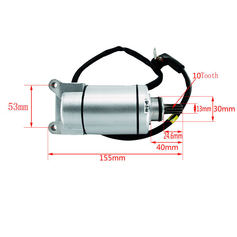 10T Start Starter Motor For Honda Loncin CB250 250cc 200cc Air-Cooled Engine