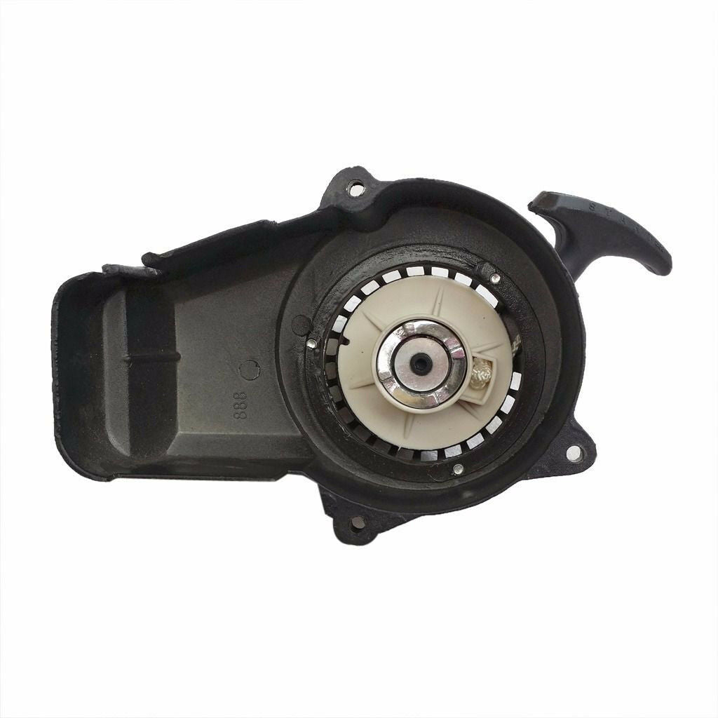 Black Recoil Pull Start Starter 2 Stroke 47cc 49cc 50cc Pocket Bike Gas Scooter