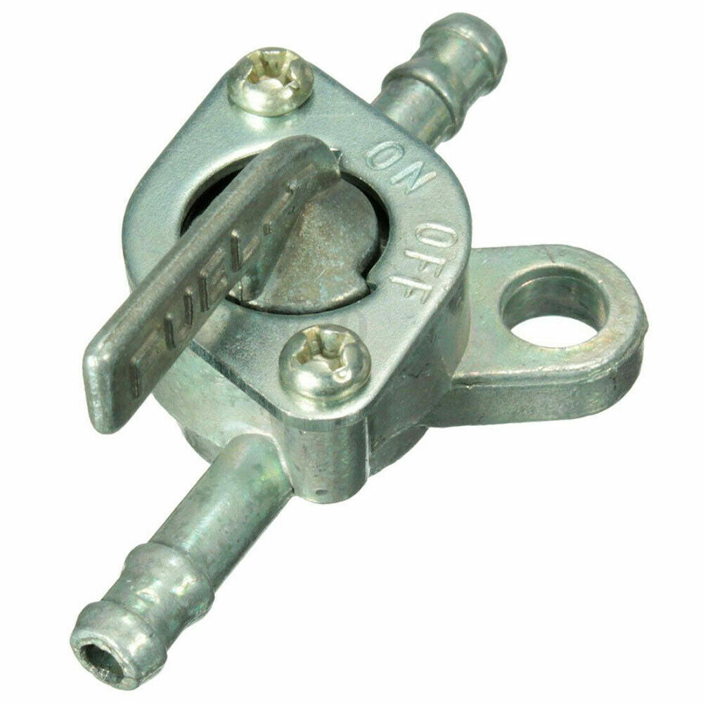 Motorcycle 6mm Inline Fuel Tank Tap Filter Petcock Switch Atomic Honda Yamaha