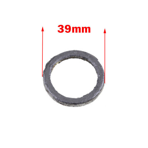 2x 39mm Exhaust Muffler Gasket Seal 110cc 125cc 150cc 250cc DIRT PIT PRO BIKE