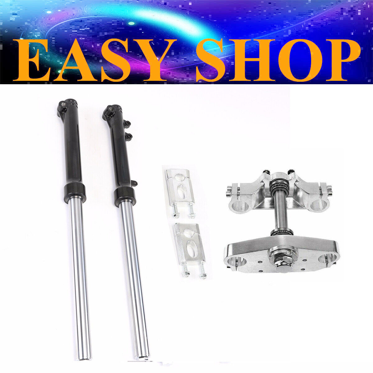 630mm Front Fork Triple Tree Clamp 50cc 70cc 90cc 125cc Mini Dirt PIT PRO Bike