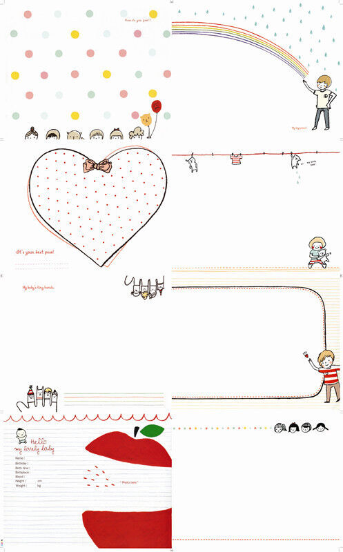 64 Pages DIY Kids Child Baby Infant Photo Album Craft Scrapbooking Gift Memory