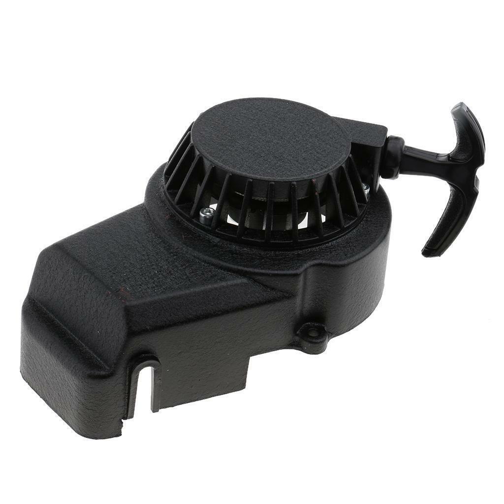 Black Recoil Pull Start Starter 2 Stroke 47cc 49cc 50cc Pocket Bike Gas Scooter