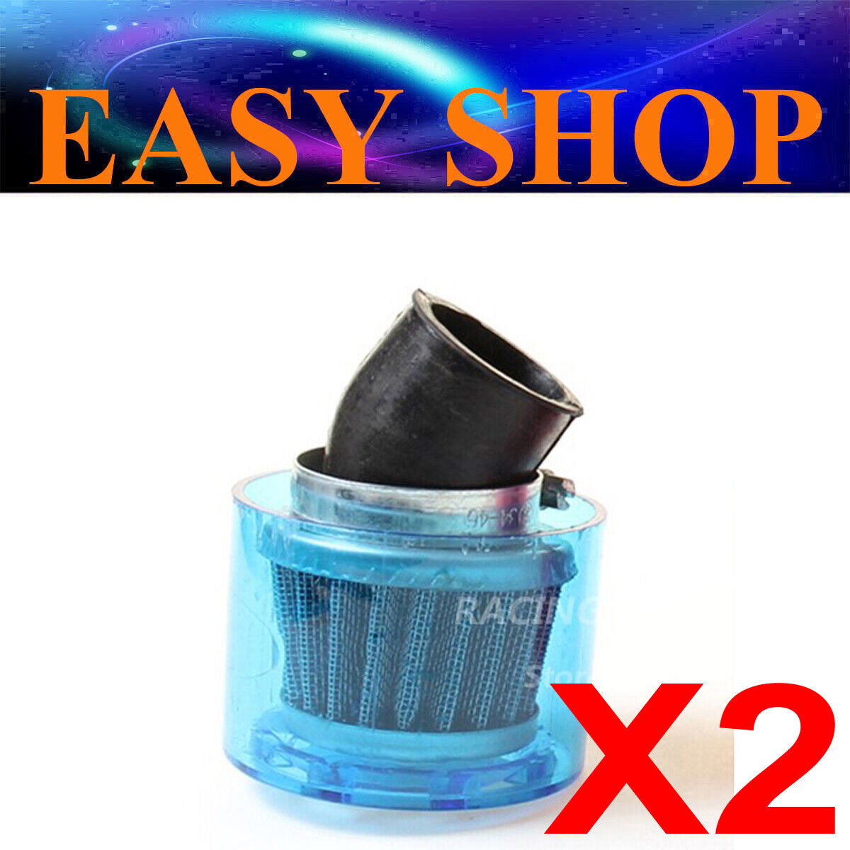 2x 39mm 40mm 41mm Waterproof Air Filter 125cc 150cc 250cc Dirt PITPRO Dune Bike