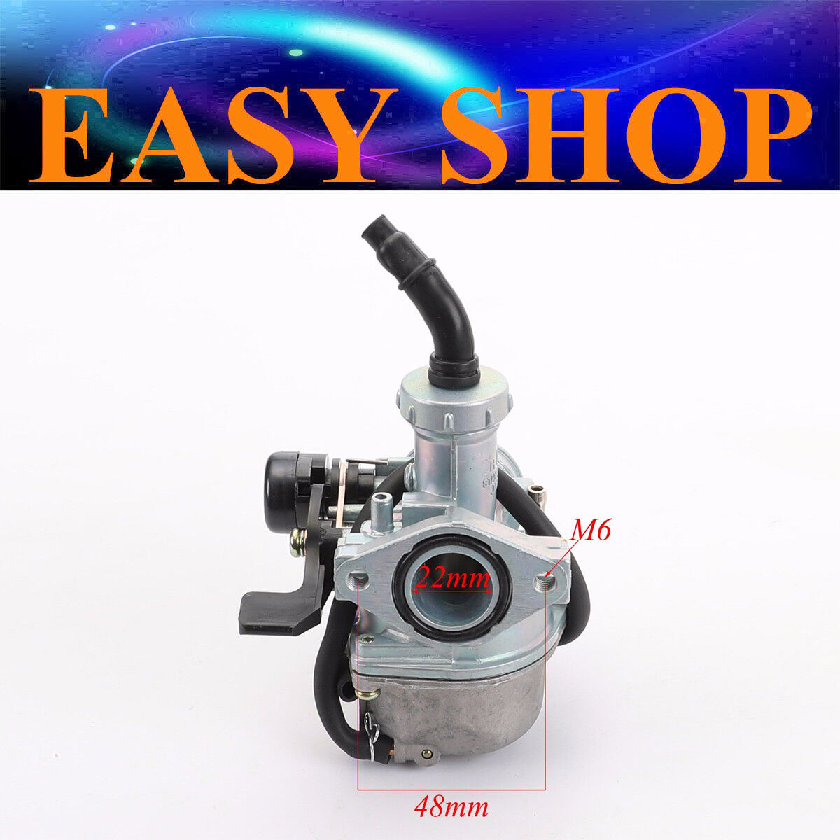PZ22mm Lever Choke Carby Carburetor 110cc 125cc PIT PRO Quad Dirt Bike ATV Buggy