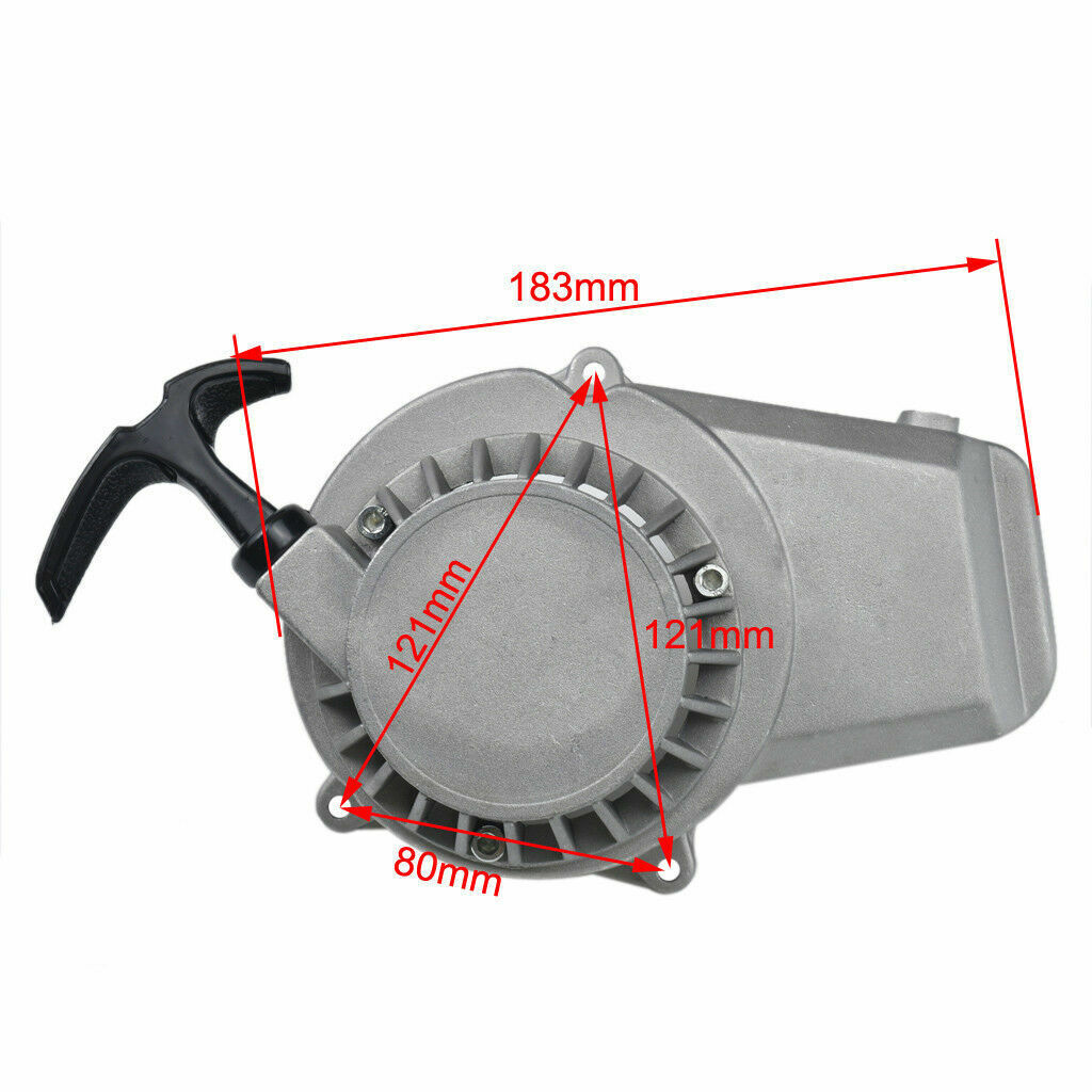 2X Alloy Pull Start Starter 47cc 49cc Mini ATV QUAD Bike Dirt Pocket Scooter Pit
