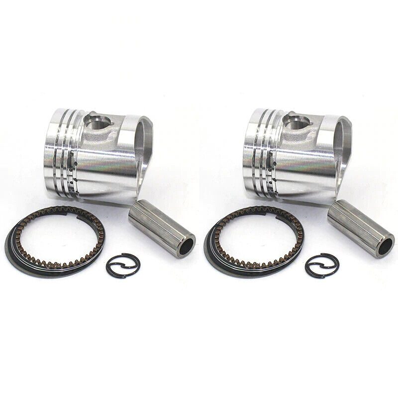 2x 44mm 13mm Piston Rings Kit For Honda CA125 Rebel CM125 CD125T CBT125 Bike