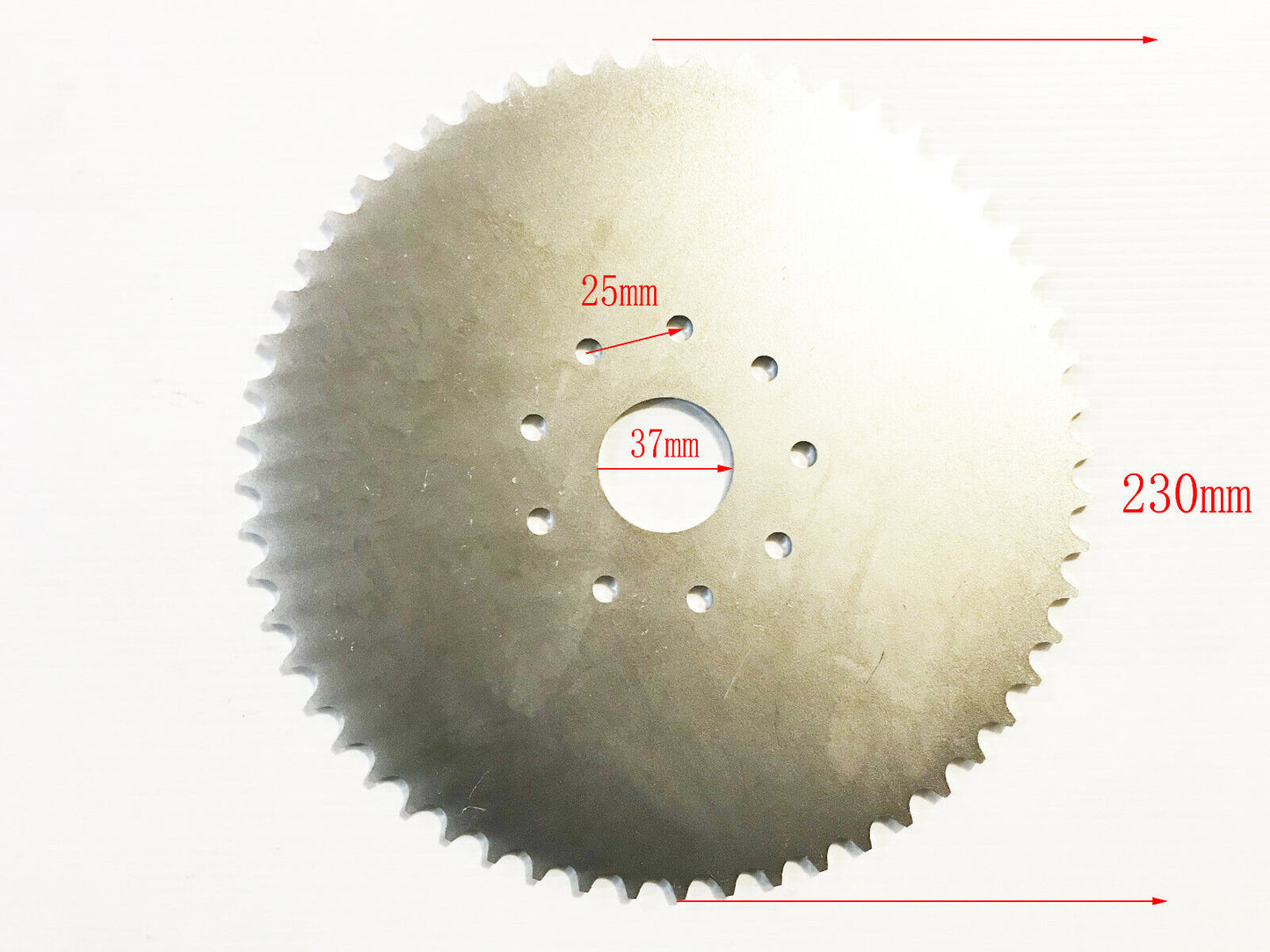 23cm 415 56T Tooth Chain Rear Sprocket 100cc 80cc Motorised Bicycle Push Bike