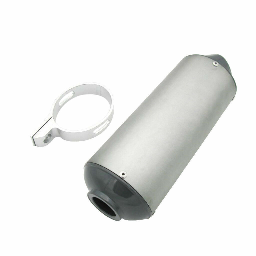 BLACK EXHAUST MUFFLER CRF 50 70 BBR KLX DHZ 50 90 110 125 CC DIRT PIT BIKE 28MM