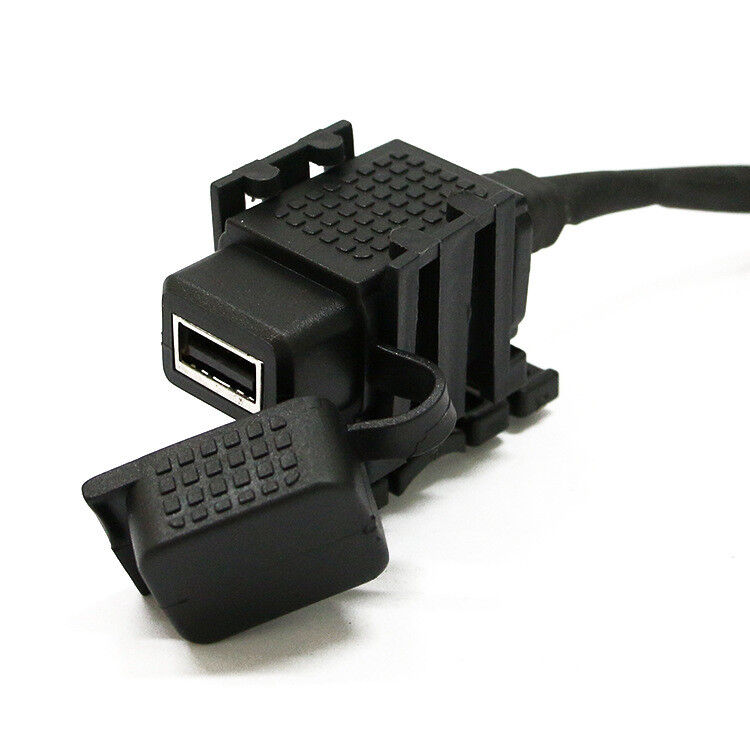 12V/24V USB Power Socket Mobile GPS PC USB Charger Adaptor Motorcycle Waterproof