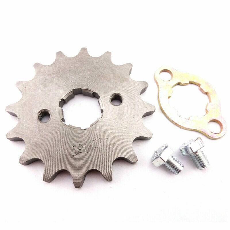 FRONT CHAIN SPROCKET COG 20mm 420 16 Tooth 50cc 110cc 125cc 150cc ATV QUAD BIKE