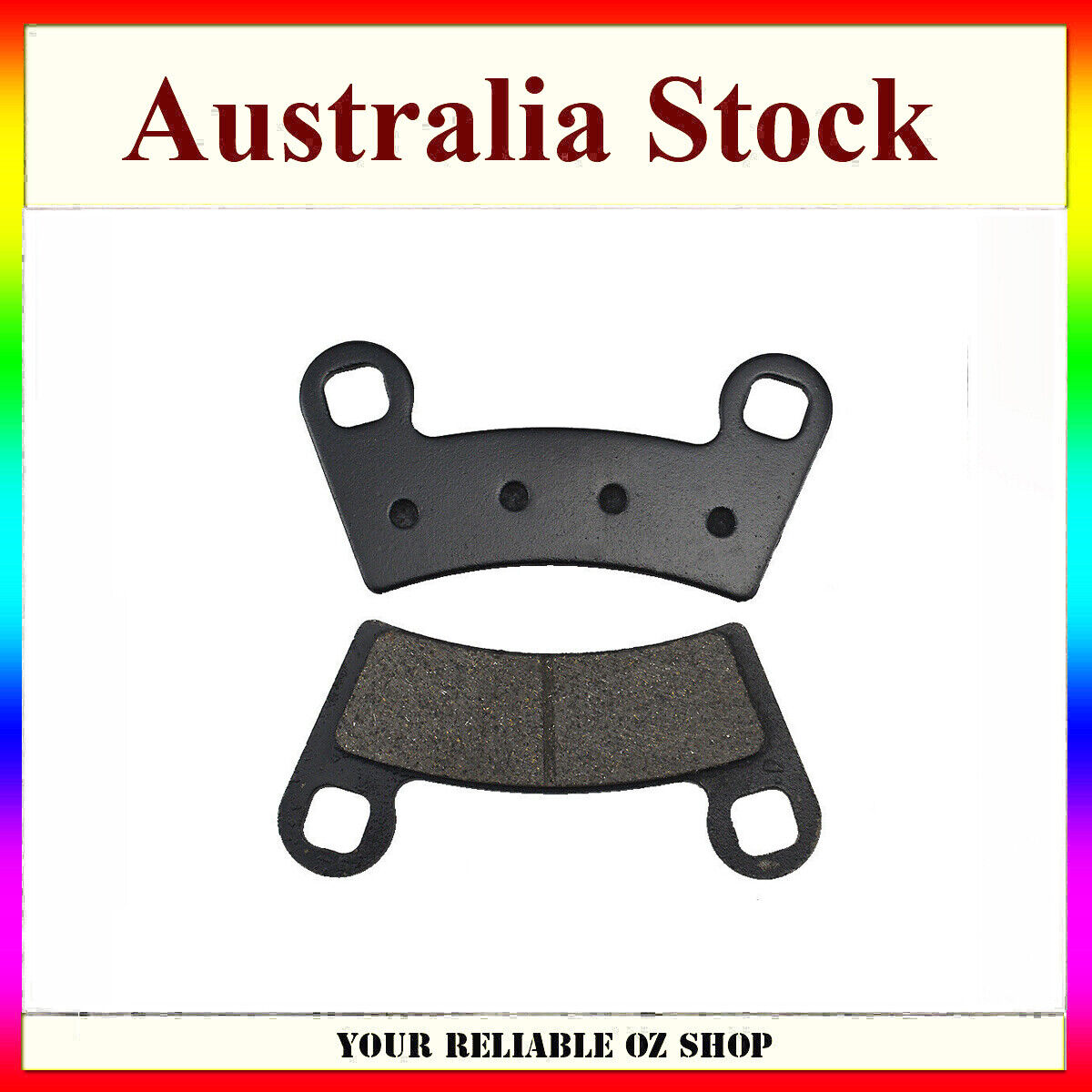 Front Rear Brake pads for Polaris Outlaw 450 525 RZR 570 800 900 RZR-S 900