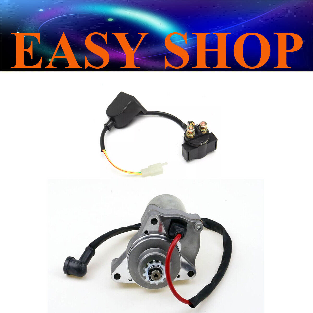3 Stud Start Starter Motor Solenoid Relay 50cc 90cc 110cc 125cc Dirt PITPRO BIKE
